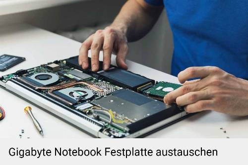 Gigabyte Laptop SSD Festplatten Reparatur