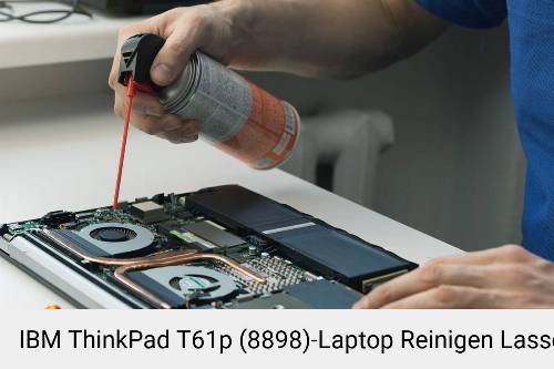 IBM ThinkPad T61p (8898) Laptop Innenreinigung Tastatur Lüfter