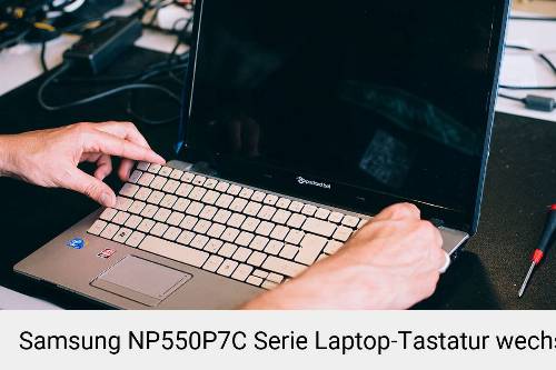 Samsung NP550P7C Serie Laptop Tastatur-Reparatur