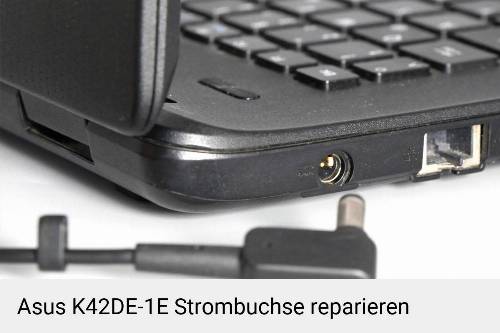 Netzteilbuchse Asus K42DE-1E Notebook-Reparatur