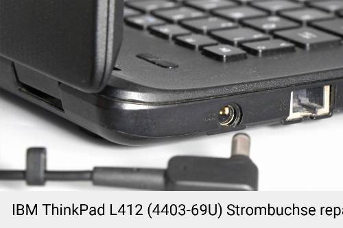 Netzteilbuchse IBM ThinkPad L412 (4403-69U) Notebook-Reparatur