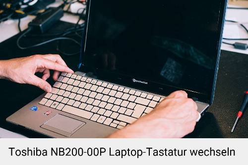 Toshiba NB200-00P Laptop Tastatur-Reparatur