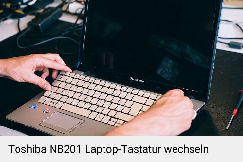 Toshiba NB201 Laptop Tastatur-Reparatur