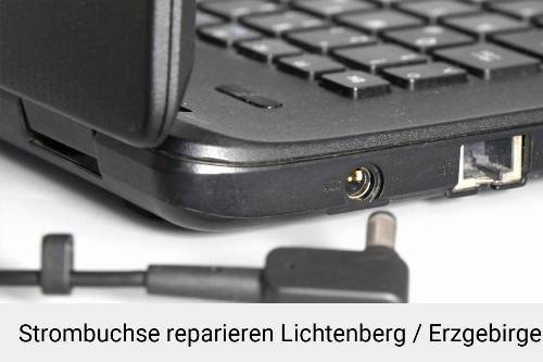 Netzteilbuchse Notebook Reparatur Lichtenberg / Erzgebirge